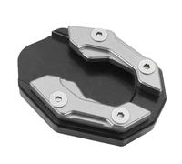 YDSTNiu Pieza Soporte Caballete Moto para Guzzi V85 TT, extensión Placa Lateral ampliador Base Apoyo reposapiés estabilizador estacionamiento,B