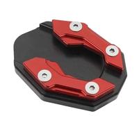 YDSTNiu Pieza Soporte Caballete Moto para Guzzi V85 TT, extensión Placa Lateral ampliador Base Apoyo reposapiés estabilizador estacionamiento,A
