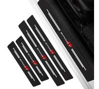 YDSTNiu Protector umbral de Puerta para Hyundai i20 2026 2025 2024 2023 | 4 Unidades Fibra de Carbono Antiarañazos Protector para Entrada de Vehículo y Decoración Interior