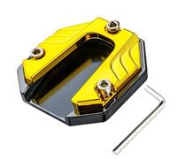 YDSTNiu Soporte Caballete Moto para Aprilia RS660 RS125 RS457 SX 125, extensión Placa Lateral ampliador Base Apoyo reposapiés estabilizador estacionamiento,Yellow