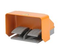 YDT1-15 YDT1-18 Pedal de interruptor de pedal Control 250V 380V 10A máquina dobladora doble 1 Uds(YDTI-15 Gray)