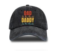 YDTANWJUH Gorra de béisbol Vinta de algodón Lavado Ajustable Divertida Gorra Retro de Camionero para Abuelo, Padre, Marido papá cumpleaños