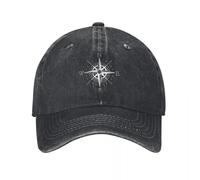 YDTANWJUH Gorra de Moda Unisex de Compass North South East West Oferta Clásica de Béisbol para Hombres y Mujeres Sombrero