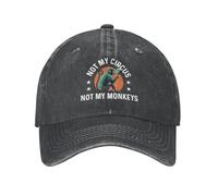 YDTANWJUH No mi Circo No es mi Mono Gorra de béisbol Femenina con Gorra de diseño Hombres para Gorra
