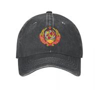 YDTANWJUH Vinta Water Washing CCCP Escudo del Estado Soviético Sombrero de béisbol Homme Spring Autumn Snapback Sun Hats Gorras de Gorra Militar del Ejército de Rusia