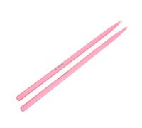 YDuupxe Baquetas de Madera de Arce 2 Pares de Baquetas Tenor 5A para Principiantes Accesorios de Percusión de Repuesto de Jazz, de Práctica para Batería, Ideal Vater 5A, 5B, 7A (PINK)