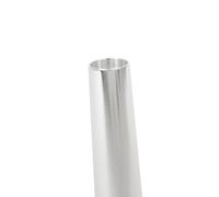 YDuupxe Boquilla de Tuba Construcción de Latón Chapada en Plata Tamaño 7 para Principiantes Accesorios para Instrumentos de Viento, CNC Duradero Procesado con Ricos Tonos Metálicos Ideal para (SILVER)