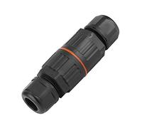 YDuupxe Caja de Conexiones Repelente Al Agua, Carcasa de Nailon Retardante, Conector Rápido, Resistente Al Agua IP68 para Fuente de Alimentación y Dispositivos de Comunicación (Equipado con terminal