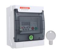 YDuupxe Caja de Temporizador Programable para Exteriores, Caja de Protección de Distribución a Prueba de Agua para Disyuntor en Miniatura de Pared Interior y Exterior