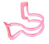 YDuupxe Colimador de de Violín ABS y Corrector de Rectitud de de Silicona para Violines 1 4 1 8 10 Guía de Práctica Liviana para Estudiantes Principiantes y Uso Docente (PINK)