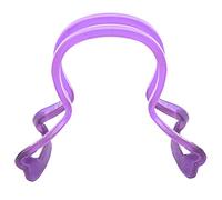 YDuupxe Colimador de de Violín ABS y Corrector de Rectitud de de Silicona para Violines 1 4 1 8 10 Guía de Práctica Liviana para Estudiantes Principiantes y Uso Docente (PURPLE)