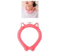 YDuupxe Cómoda Tubería de Hielo de Banda para el Cuello Refrigerada, Diseño Neutro para Recursos Térmicos Al Aire Libre de Verano (rojo)