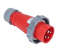 YDuupxe Conector de Enchufe Industrial Alimentación Impermeable IP67 Aviación Macho Cable de Soldadura de 4 Pines, Montaje Oculto, Carcasa de Nailon, Contactos de Latón, Usos Múltiples, CA 380-415 V