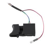 YDuupxe Interruptor de Taladro Inalámbrico, Velocidad Ajustable Negra para Taladro sin Escobillas, Interruptor de Actuador de Eléctrico de Fácil Montaje 16A, Perfecto para Bricolaje y Mejoras del