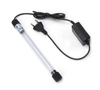 YDuupxe Lámpara Esterilizadora UV Limpia de Algas Verdes, Luz Limpia Sumergible para Acuario de Alta Transmitancia UV para Estanque de Peceras (Enchufe UE 220-240V 7W)