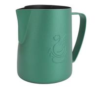 YDuupxe Lanza de Espuma de Leche 480 Ml Caza de café de Acero Inoxidable Copa de Crema para el Copa de la Cocina de Arte Latte (verde mate)