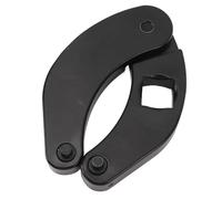 YDuupxe Llave de Tuerca de Nuez de Glándula Ajustable Llave de Acero de Servicio Pesado de Cilindro Universal para Tuercas de 2 Pulgadas a 6 Pulgadas con Agujeros Reversibles de 1/4