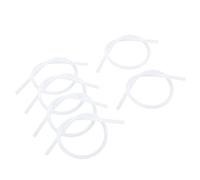 YDuupxe Mangueras de Tubos de Leche de 6 Uds con 3 Conectores, Juego de Tubos de Leche de Silicona Flexible Duradero de 38cm de Repuesto para Máquinas de café Jura