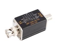 YDuupxe Medidor SWR, Indicador de Onda Estacionaria de Onda Corta Compacto y Liviano de 1-30MHz con 6 Luces LED, para Uso en Exteriores de Radioaficionados