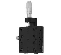 YDuupxe Mesa Deslizante de Ajuste Manual, Etapa Lineal de Rodillos Cruzados para Equipos de Prueba de Maquinaria de Producción, Micrómetro de Carga SEMX60 AC ±6,5 Mm de 49N