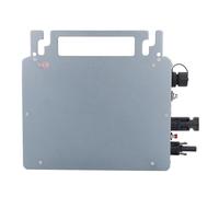 YDuupxe Microinversor de Conexión a Red Solar de 500 W, Aleación de Aluminio, Control Remoto, Operaciones Seguras, Gestión Eficiente de Energía para Sistemas de Energía Solar Domésticos