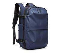 YDuupxe Mochila de Compresión Al Vacío, Compartimento Independiente para Zapatos, Mochila de Mano Impermeable con Separación en Seco y Húmedo para Viajes de Negocios (BLUE)
