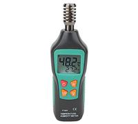 YDuupxe Monitor de Humedad Digital, Medidor de Temperatura con Respuesta de Retroiluminación de la Luz de Fondo de Respuesta Rápida para Entornos industriales.