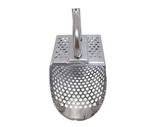 YDuupxe Pala Detectora de Metales Pala de de Acero Inoxidable con Desmontable Tamiz de de 10,3 X 5,9 X 3,5 Pulgadas para Caza de Tesoros Subacuáticos en la Playa