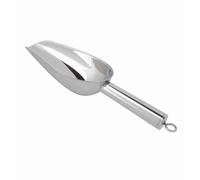 YDuupxe Pala para Alimentos Pala para Hielo de Acero Inoxidable para Granos de café y Frutos Secos con Ergonómico para un Uso Fácil y Almacenamiento que Ahorra Espacio (8 onzas)