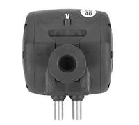 YDuupxe Pulsador Neumático de Acero Inoxidable, Pulsador de Ordeño Ajustable para Vacas y Ovejas, Diseño de Dos Salidas para una Producción Lechera Eficiente