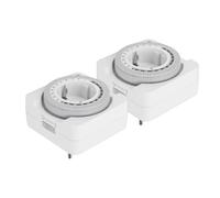 YDuupxe Temporizador Mecánico de 24 Horas para Enchufes, Intervalos de 15 Minutos, Doble Protección, Funcionamiento Silencioso y Estable, con Dial de Temporizador de Fácil Ajuste (Enchufe de la UE)