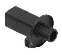 YDuupxe Válvula de ángulo, Acabado Cromado Duradero, Válvula de Parada Mezcladora de Agua Universal, Accesorio para Lavabo de Baño, Rosca G1/2