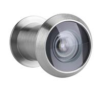 YDuupxe Visor de Puerta,Vidrio óptico de 220 Grados,Cubierta de Privacidad Giratoria Resistente,Vista Clara para Puertas de Hotel de Oficina en Casa (alambre de plata)