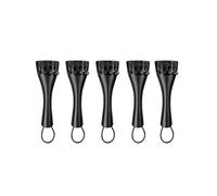 YDVGERTH Accesorios para violín 5 Uds 1/8 Tamaño Pieza Trasera De Violín Acústico Pieza Trasera De Aleación De Aluminio con Cuatro Afinadores Finos Piezas De Violino