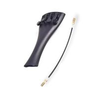 YDVGERTH Accesorios para violín Cordal De Violín De Fibra De Carbono Cordal De Violín De Ébano Totalmente Equipado con Accesorios De Cuerda Trasera Piezas De Violín 1/2/3/4/8(Carbon Fiber,4/4)