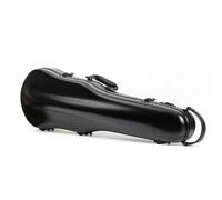 YDVGERTH Estuche de violín Estuche para Violín Negro Mate Tamaño 4/4-3/4 Estuche Rígido De PC Compuesto Ultraligero con Almohadilla para El Cuello Extraíble Bolsa De Repuesto