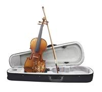 YDVGERTH Violín Violín para Principiantes Patrón Artesanal Panel De Abeto Tallado De Flores Rendimiento De Examen Violín Hecho A Mano 4/4