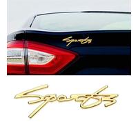 Ydxlcsyy Pegatinas metálicas para Coches,Pegatinas con Letras en 3D,Accesorios de decoración para Coches,para Mini One/Cooper/Cooper S/Clubman,Gold 1 Piece