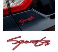 Ydxlcsyy Pegatinas metálicas para Coches,Pegatinas con Letras en 3D,Accesorios de decoración para Coches,para Renault Talisman,Red 1 Piece