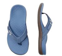 YDYAENIO chanclas dedo mujer Sandalias ortopédicas de verano for mujer, zapatillas for el hogar, chanclas casuales for(Blue,42 EU)