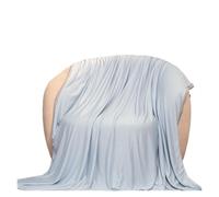 YDYAENIO Fiber Cold Feeling Ice Blanket Cool AC Blanket For Summer(Sky Blue)