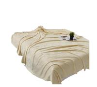YDYAENIO Fiber Cooling Blanket for Summer Duvet Pure Comforter Soft Breathable(Rice Yellow,150x200cm)