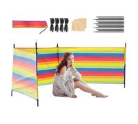 YDYAENIO Paravientos Camping Pantalla de privacidad for Acampar, Bloqueador Viento Playa, Barrera Refugio, Sombra a Prueba, portátil, for Exteriores(S)