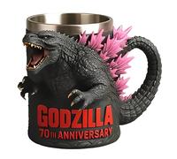 YDZYFFS Tazas Desayuno - Taza Cafe - Vasos De Cristal Agua, Taza De Dinosaurio Monstruo 3D, Jarra De Cerveza De Acero Inoxidable De Resina, Tazas De Café Monster Legends(E)