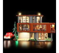 YEABRICKS Kit de Luces LED para-21354 Ideas Crepúsculo: Casa de los Cullen Modelo de Bloques de Construcción (excluyendo el Kit de construcción)