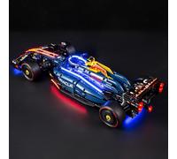 YEABRICKS Kit de Luces LED para-42206 Technic Coche Oracle Red Bull Racing RB20 F1 Modelo de Bloques de Construcción (excluyendo el Kit de construcción)