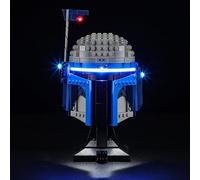 YEABRICKS Kit de Luces LED para-75408 Star Wars Casco de Jango Fett Modelo de Bloques de Construcción (excluyendo el Kit de construcción)