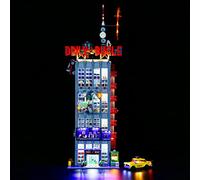 YEABRICKS Kit de Luces LED para Lego-76178 Spider-Man Daily Bugle Modelo de Bloques de Construcción (Juego de Lego NO Incluido)