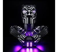 YEABRICKS Kit de Luces LED para Lego-76215 Marvel Black Panther Modelo de Bloques de Construcción (Juego de Lego NO Incluido)