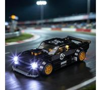 YEABRICKS LED Luz para Lego-77262 Speed Champions La Ford Mustang Hoonicorn V1 de 1965 de Ken Block Modelo de bloques de construcción (Juego de Lego no incluido)